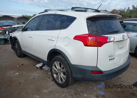 2014 Toyota Rav4 Limited из США, поврежденный, VIN 2T3YFREV6EW102562